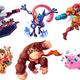 Illustration for article titled iSmash Bros. /iCharacters Turned Into Gorgeous Pixel Art